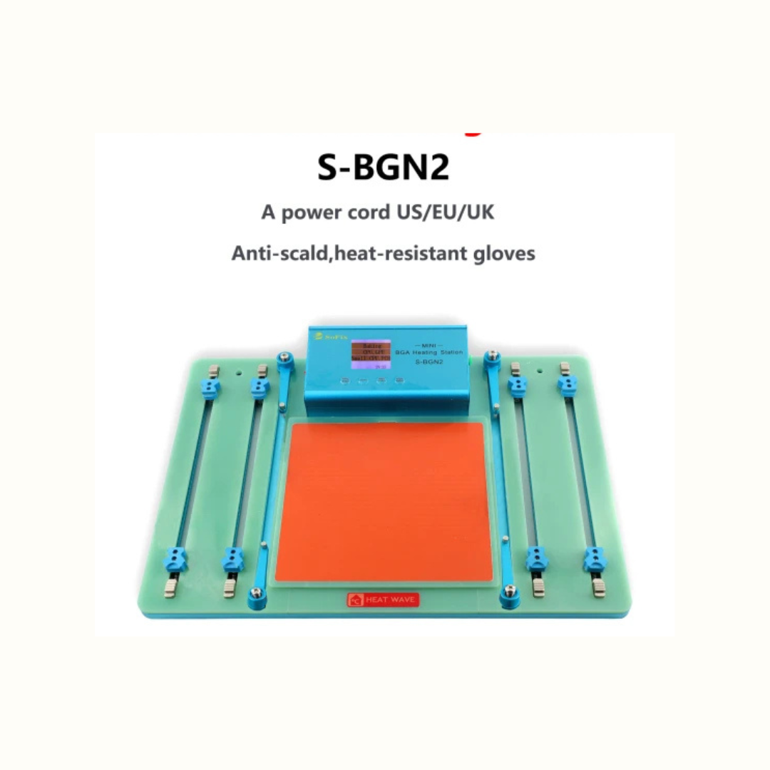 S-BGN2 BGA Heating Station – Precision Heating for MacBook Logic Boards | Logic board repair heating station Sofix Master Liu Collection S-BGN2 BGA Heating Station – Precision Heating for MacBook Logic Boards | Logic board repair heating station Sofix Master Liu Collection